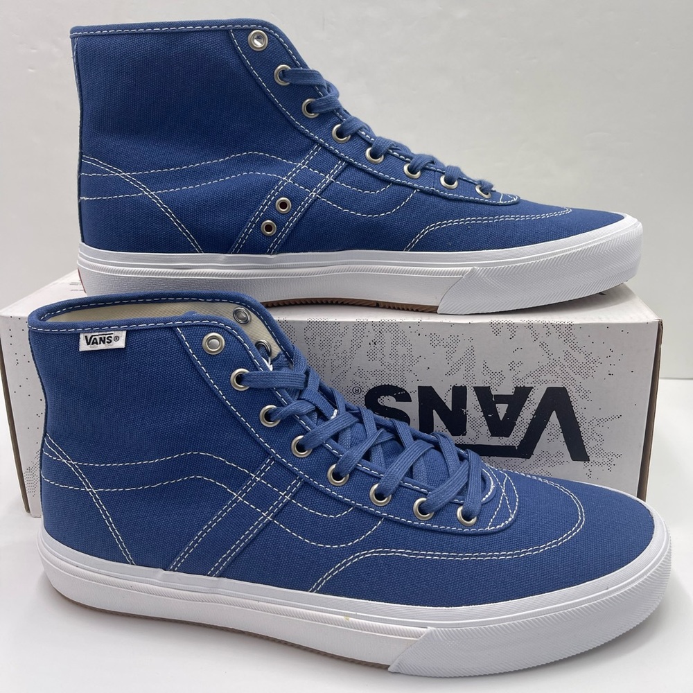 Vans Men’s Crockett High Decon
Canvas Blue/White
VN0007QVY6Z Sneakers